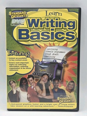 Standard Deviants  Learn Writing Basics  English Composition DVD 2002