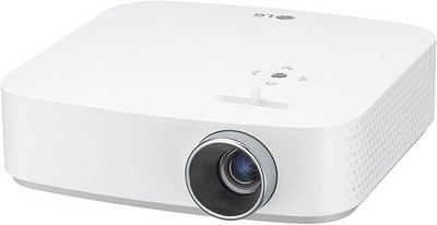 LG PF50KA 100  Portable FHD LED Smart TV Home Theater CineBeam Projector - White
