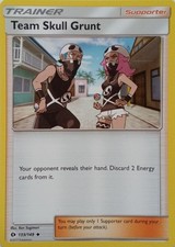 133/149 TEAM SKULL GRUNT | UNCOMMON | SUN & MOON BASE SET POKEMON CARD