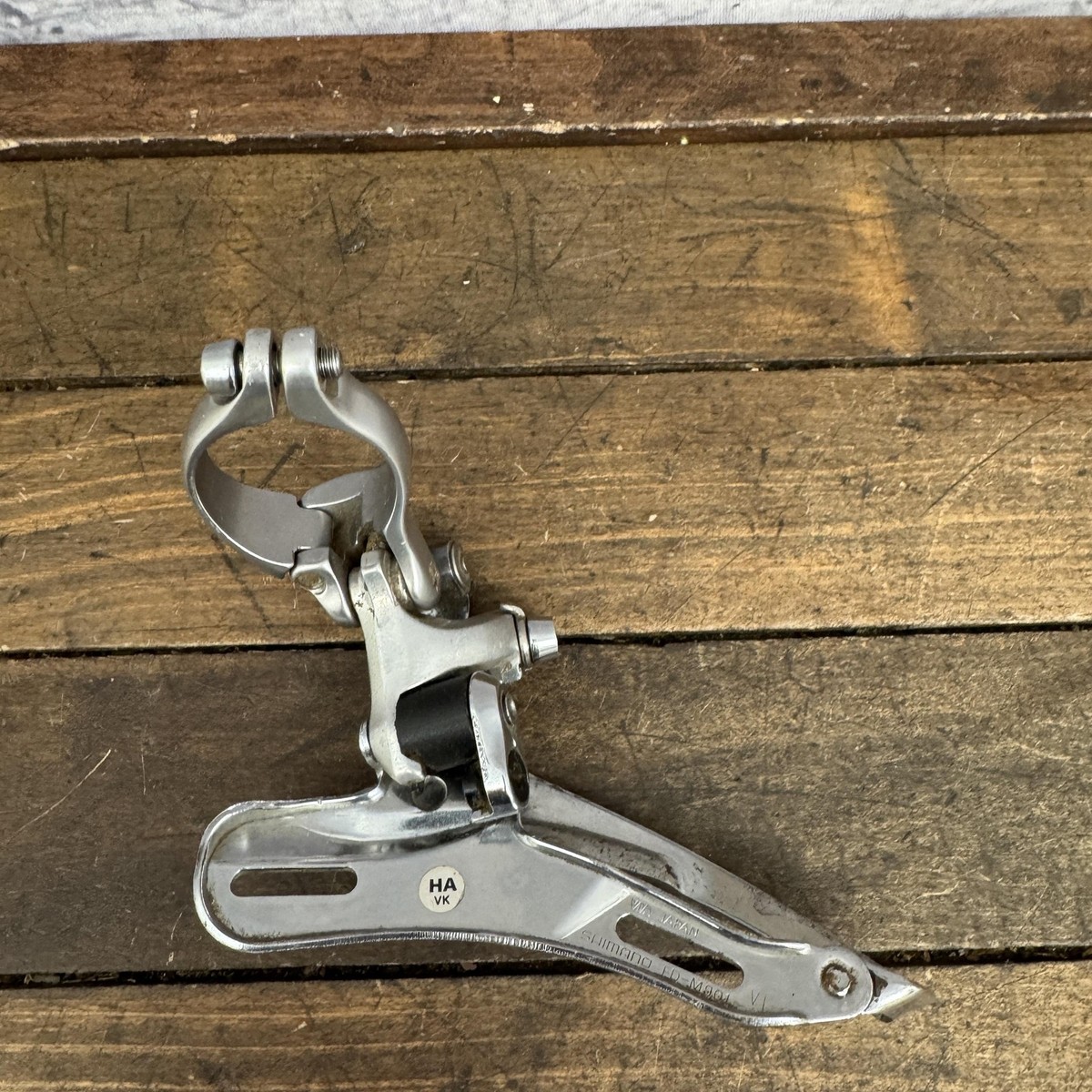 Dérailleur Avant Shimano XTR FD-M901, Top Pull, Triple, 31.8mm, Vintage Japon