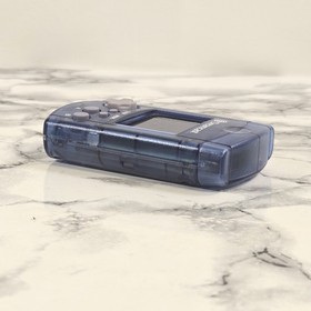 Sega Dreamcast HKT-7000 Transparent Blue VMU Visual Memory Card Unit (Powers On)