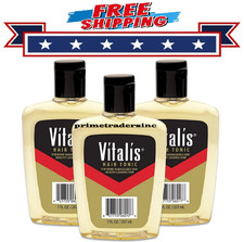 3 Pack Vitalis Hair Tonic for Men - 7 Fl Oz  207 Ml  Each Fresh and Fast Ship