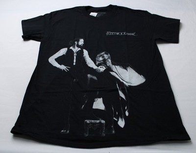 Fleetwood Mac Unisex Adults Rumours Jumbo Graphic T-Shirt EH6 Black Large NWT