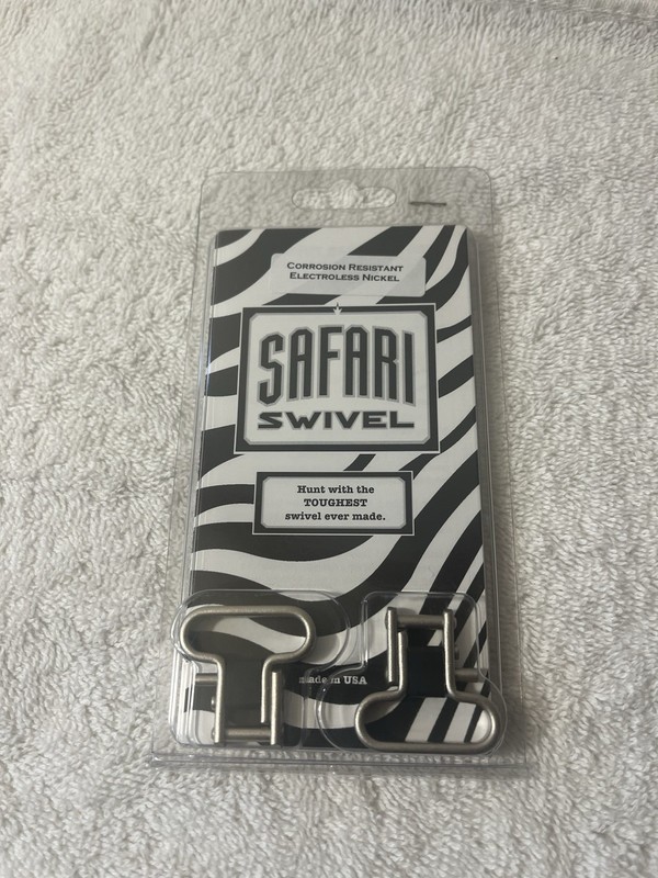 Boonie Packer Safari Swivel 1” Nickel color USA New In Package 