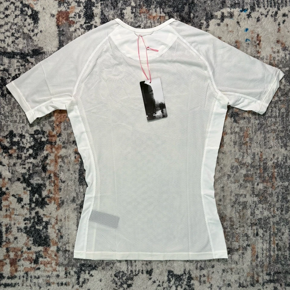 Rapha Camada Base Leve Masculina Manga Curta Creme Tamanho: Médio Novo com etiquetas - Imagem 2 de 4