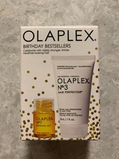 NIB Olaplex Birthday Bestsellers gift set - hair perfector/bonding oil