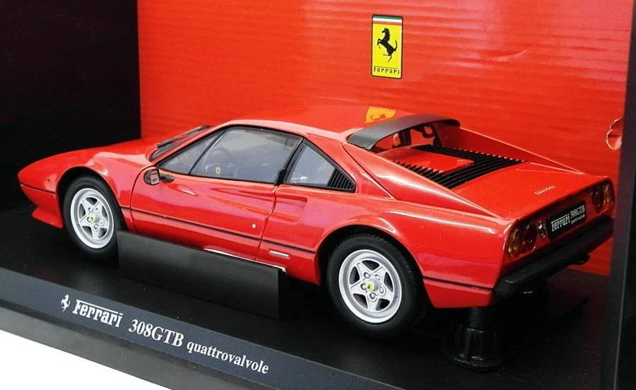 Kyosho 1/18 Scale Model Car 08182R - Ferrari 308GTB Quattrovale - Red - Image 2 of 4
