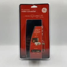 GE RF Modulator Video Converter Audio Adapter TV DVD DVR Game Console New Sealed
