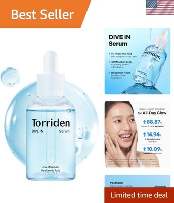 DIVE IN 1.69 fl. oz. Hyaluronic Acid Serum | Soothing, Moisturizing Face Elixir
