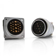 22 Pin Billet Wire Management Plug Kit /Black Loom Johnny Law Motors KICTPGBK