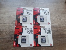 Lot 4 - Kingston 8GB SD