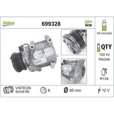 1x Kompressor, Klimaanlage VALEO 699328 passend für FORD FORD (CHANGAN)