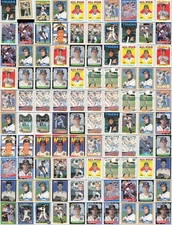 (100) Alan Trammell Lot MLB Baseball Cards Base Inserts Collection