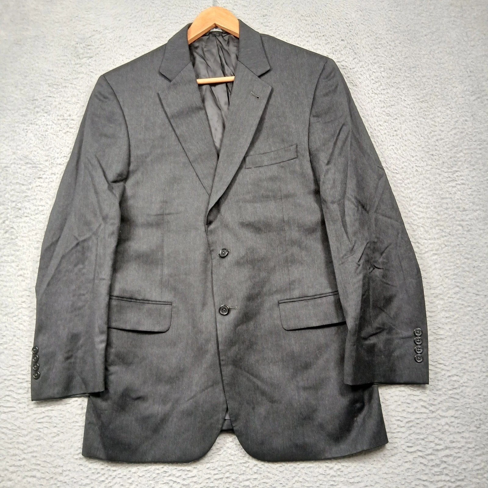 Jos. A. Bank Signature Collection Men's 40R Charcoal Gray Suit Jacket Blazer