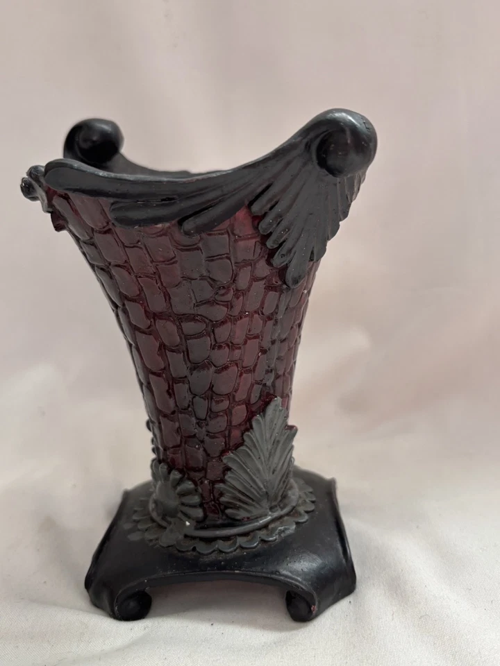 Candelabro adornado decoración del hogar ecléctico - 5 1/2" color bronce Foto 4 de 4