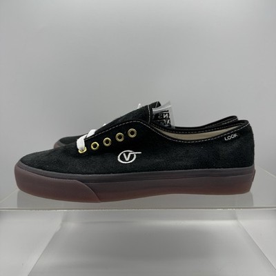 Brand New Vans Authentic LQQK Studio Black Translucent Sole Shoes Men s Size 10