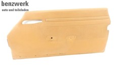 Mercedes C107 R107 SLC SL T&uuml;rverkleidung vorne rechts Leder Dattel Bambus ??