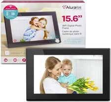 Aluratek 15.6 WiFi Digital Photo Frame With T...
