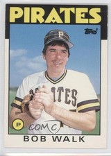 1986 Topps Traded Bob Walk #120T 0a1