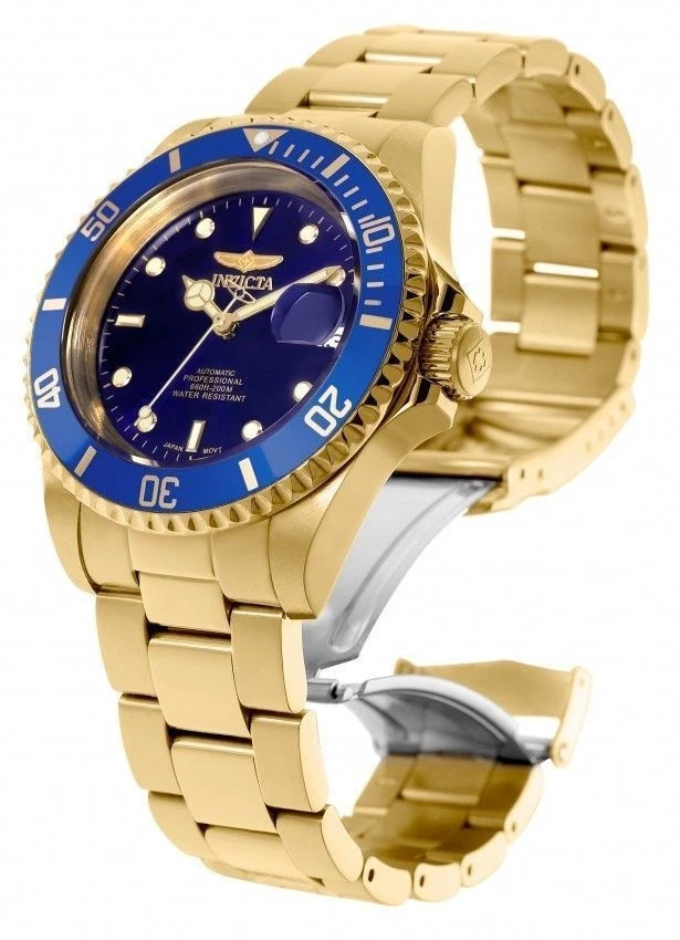 Invicta Automatic Pro Diver Blue Dial Stainless Steel 200M 8930OB Mens Watch - image 2 of 4