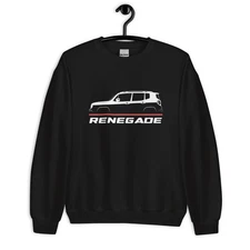 Premium Sweatshirt For Renegade 2015-2022 Car Owners Birthday Gift