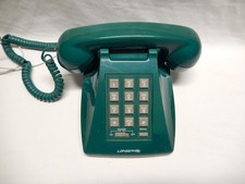 Vintage Lonestar Model 922 Green Push Button Telephone 70&rsquo;s 80&rsquo;s 90&rsquo;s Untested