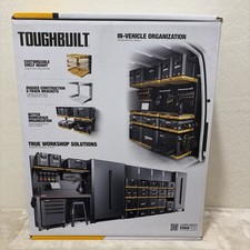 ToughBuilt StackTech 2-Shelf System, Wall Mou...