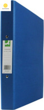 Image of 2 Ring 25Mm Paper over Board Blue A4 Binder (Pack of 10)