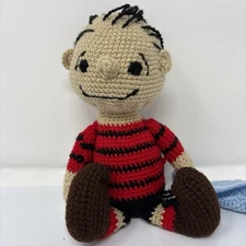 Handmade Crochet Amigurumi 10” Linus