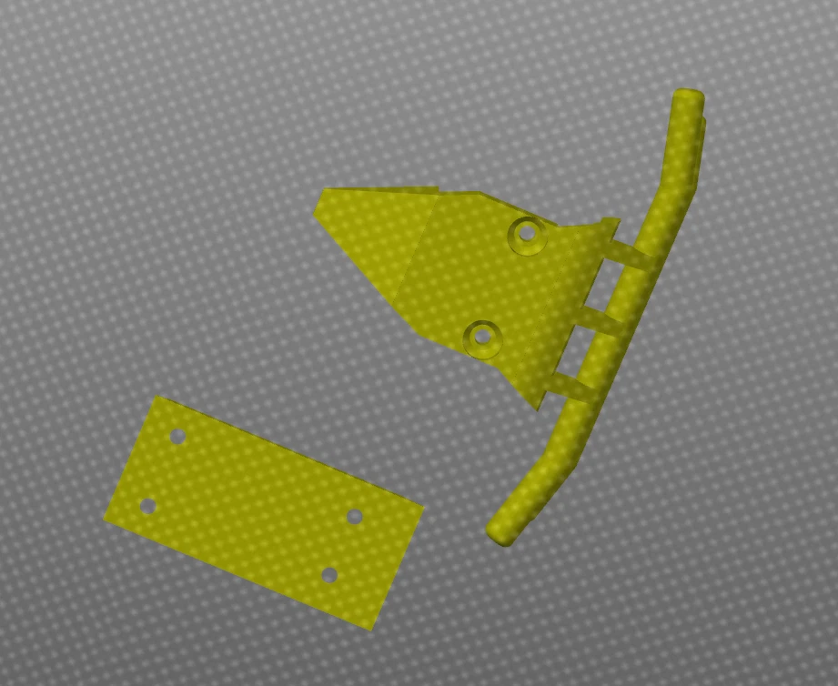 Losi Mini-T 2.0 & Mini-B Bumper and Skid Plate - Image 4 of 4