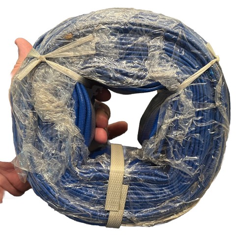 Manguera de descarga de PVC Central Machinery 1-1/2 X 25 pies azul refuerzo - ¡NUEVA!! - Imagen 2 de 2