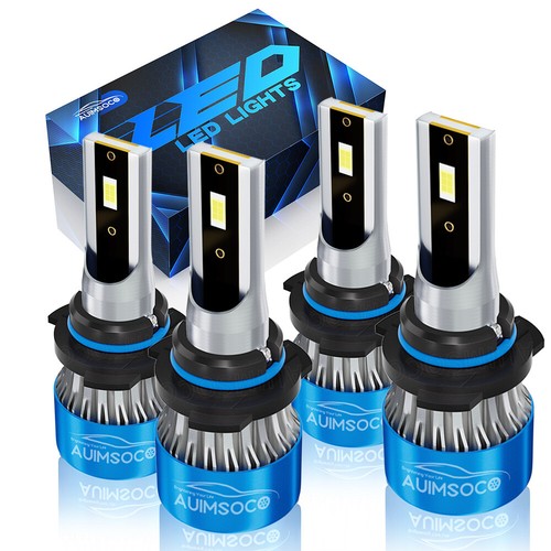 For Honda Accord 1990-2006 LED Headlight Bulbs White High/Low Beam 9005 9006 Kit