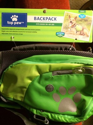 top paw dog backpack