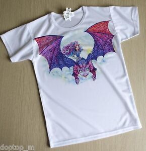 Raven Queen Girl Riding A Dragon Ever After High Girls T Shirt By Takila Ebay