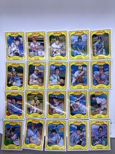 1981 Kellogg's Baseball Complete Set 3D Superstars Rickey Henderson Ryan READ