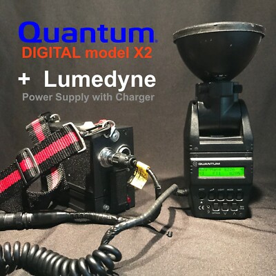 Quantum Instruments Quantum Qflash DIGITAL model X2 + Lumedyne Power Supply set