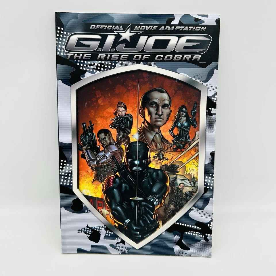 G.I. Libro de bolsillo Joe The Rise of Cobra adaptación cinematográfica cómic TPB comercio Foto 2 de 4