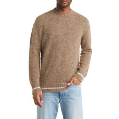 NN07 No Nationality Jack Crewneck Alpaca Blend Sweater NWT 
