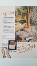 1948 Eversharp Schick fashion razor woman's sexy crossed legs ad