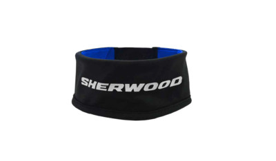 SHERWOOD PRO Ice Hockey Neck-Throat Guard BNQ Certified JR/SR Black