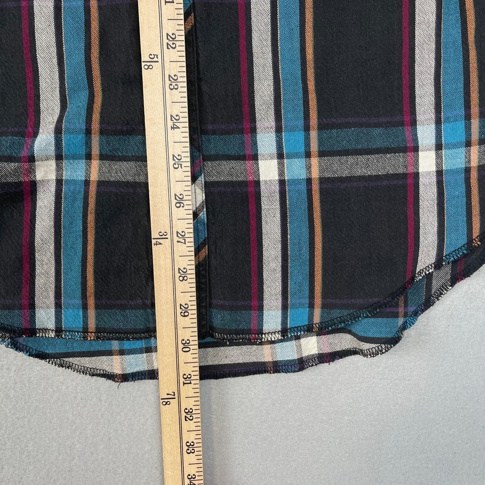 Vintage Wrangler Brushpopper Made In USA chemise western à