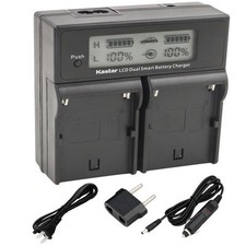 NP-FM500H Battery Dual Fast Charger for Sony DSLR-A550H A550L A550Y A560 A580