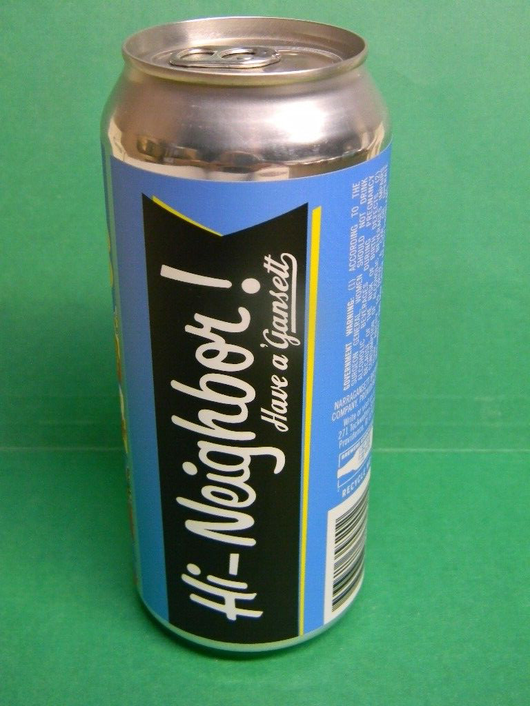 NEW 2024 NARRAGANSETT MUSIK EXPRESS BEER CAN Grelly USA