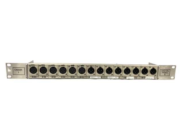 XLR Patchbay 1RU 8XLR Male 6 XLR Female Neutrik | eBay