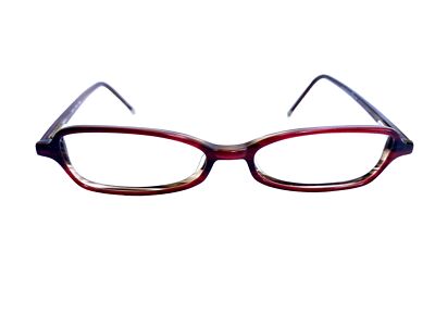 Maxstudio Rectangular Oval Deep Red Wine Eyeglasses MK103 By Eye Q 49 15 140