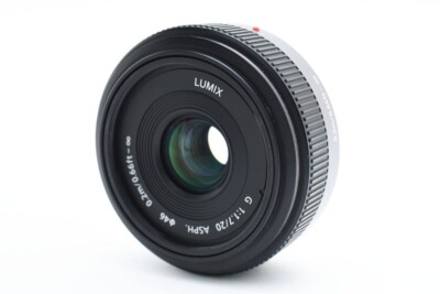 Panasonic Lumix G 20mm F/1.7 Aspherical G Series H-H020 From Japan