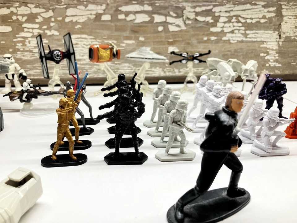 Star Wars Lote De 48 Diecast Matchbox Command Mini Storm Troopers Foto 3 de 4