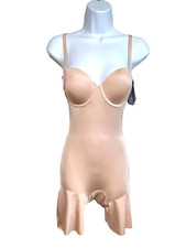 NWT SPANX Women's M Suit Your Fancy Strapless Cupped Mid-Thigh Bodysuit 10156R