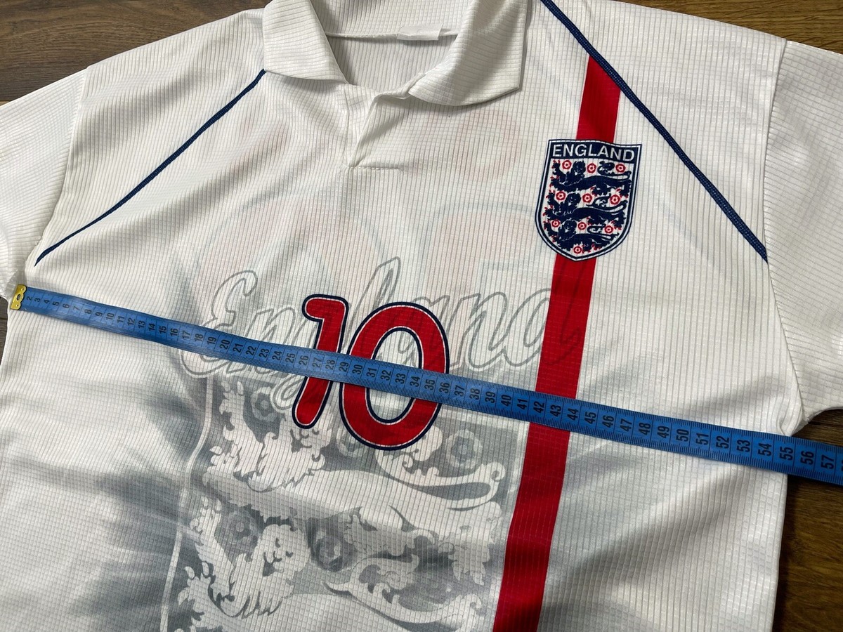 Vintage Fan shirt England Michael Owen 10 Football Kit Soccer