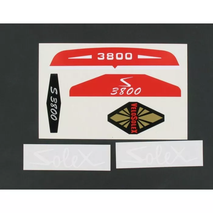 6x adesivo Solex Velosolex 2200 3300 3800 5000 adesivi bici moto